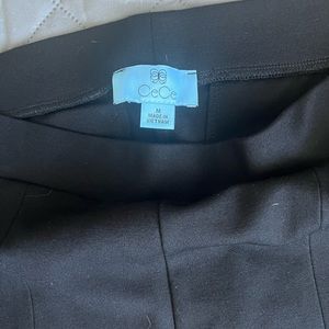 Ce Ce Women's Black Stretch Pants